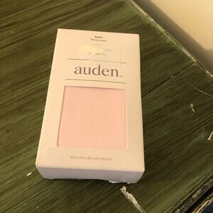 Auden NIB Pink Satin Standard Size Pillowcase Open Box